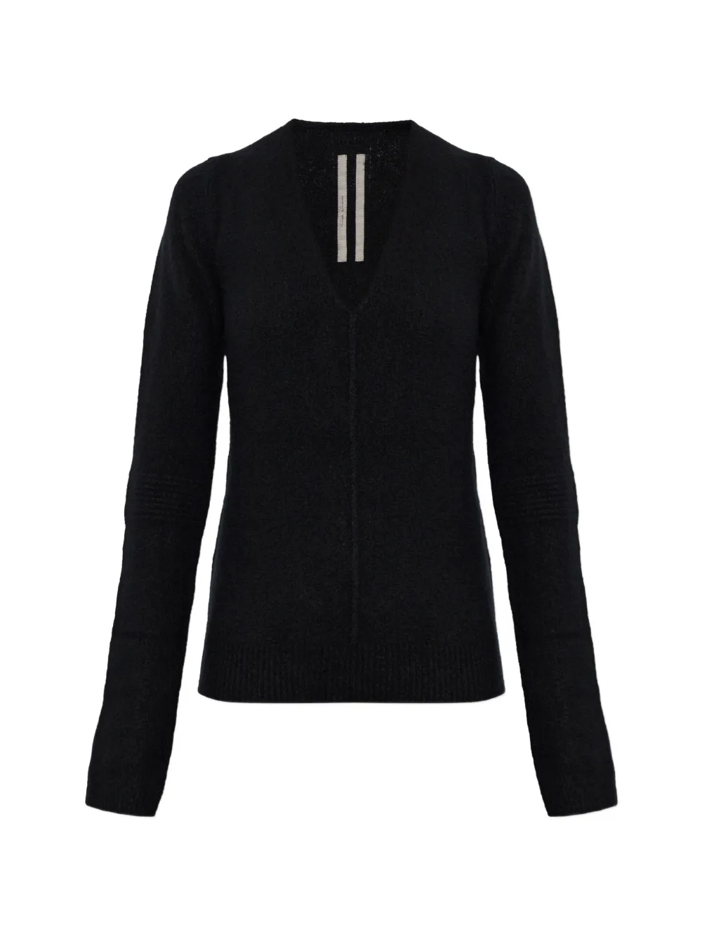 Rick Owens V-neck cashmere-blend sweater - Schwarz