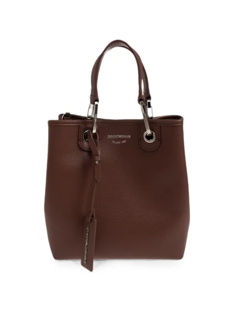 Emporio Armani logo-print tote bag