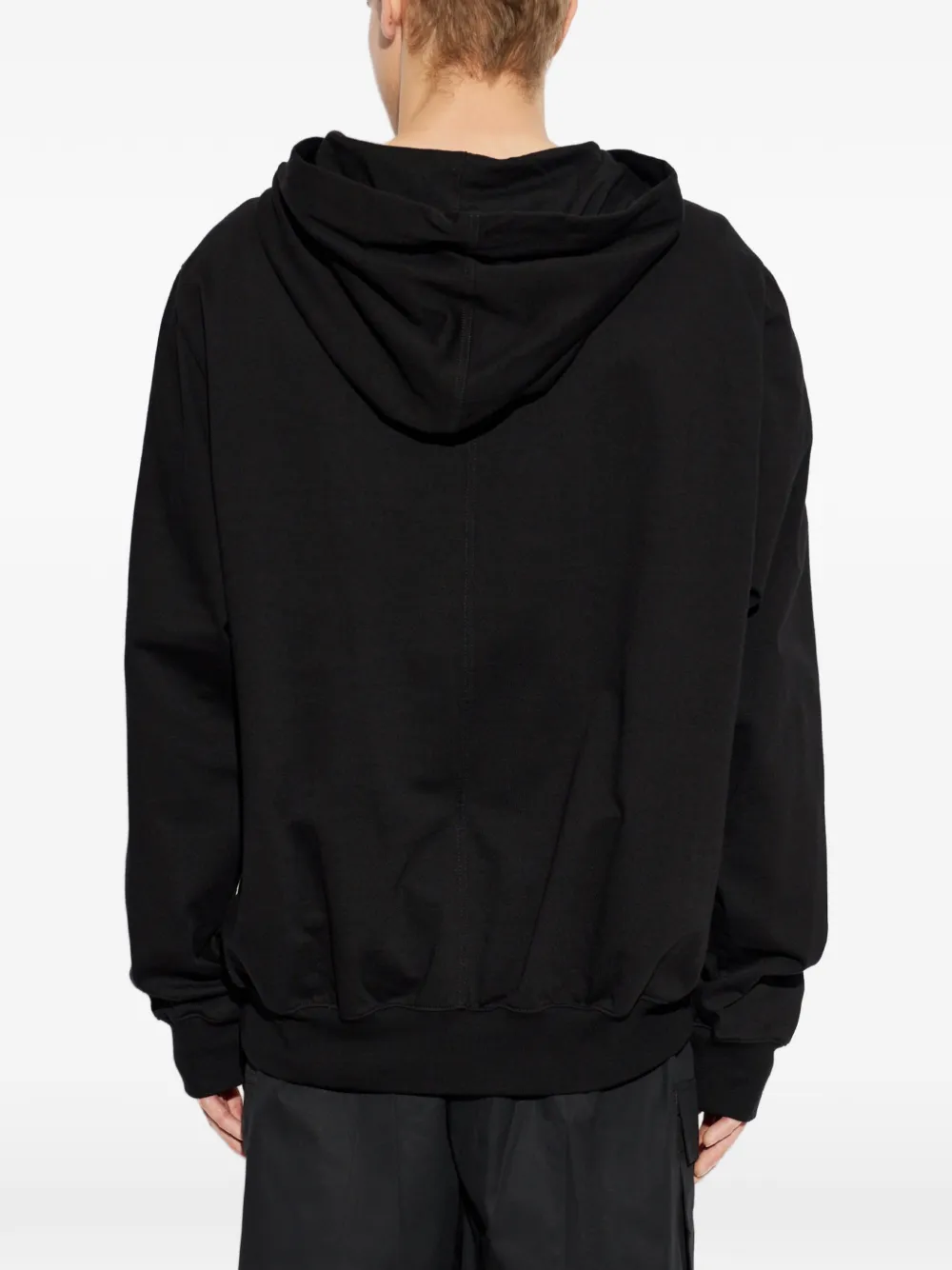 Rick Owens Hoodie met trekkoord Zwart