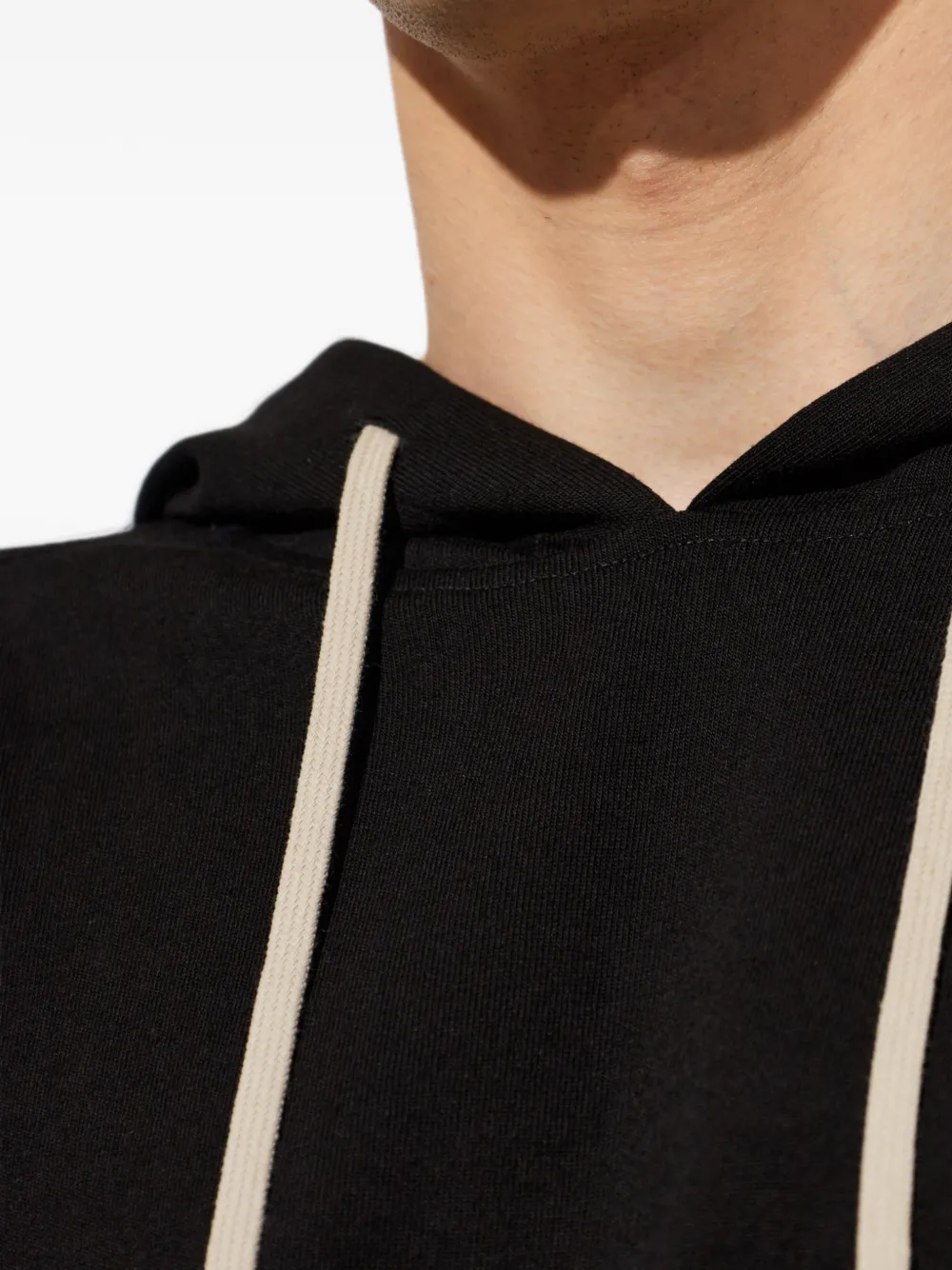 Rick Owens Hoodie met trekkoord Zwart