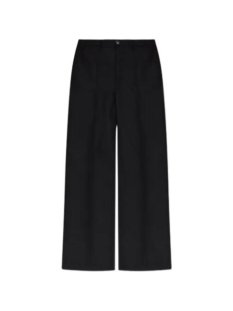 Rick Owens Calça wide leg de lã