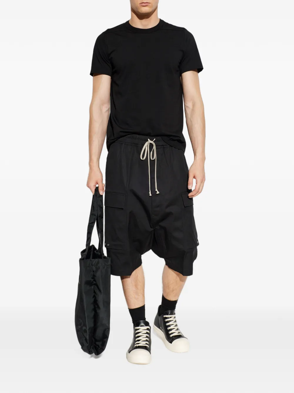 Rick Owens T-shirt met korte mouwen Zwart