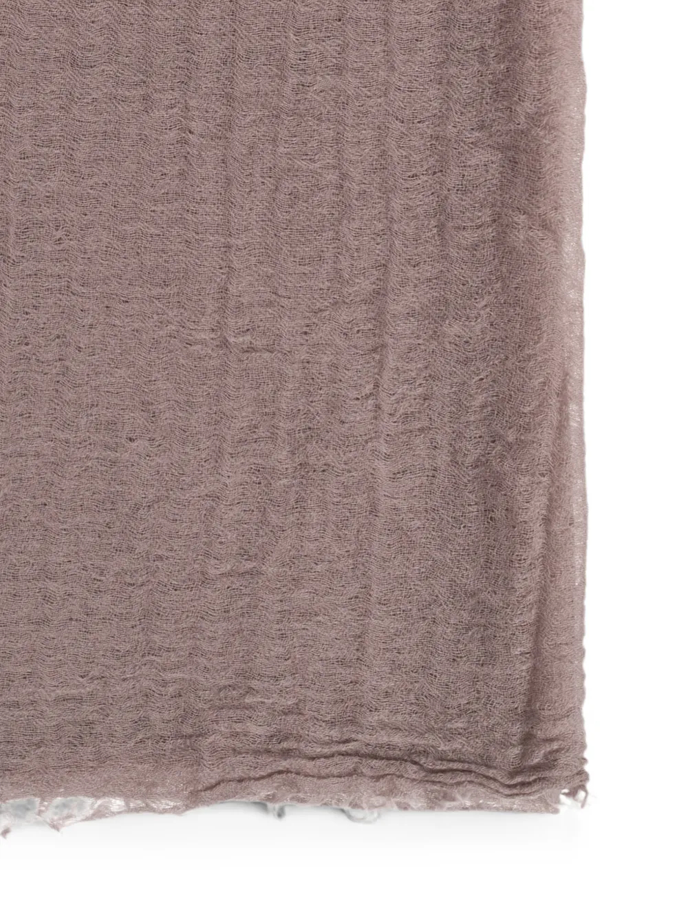 Rick Owens Sjaal met franje Roze