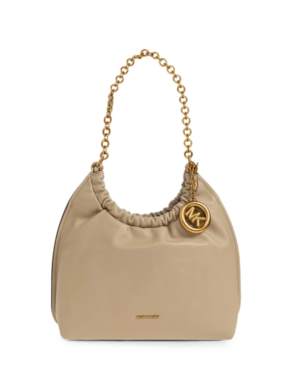 Michael Michael Kors medium Indie leather bucket bag - Toni neutri