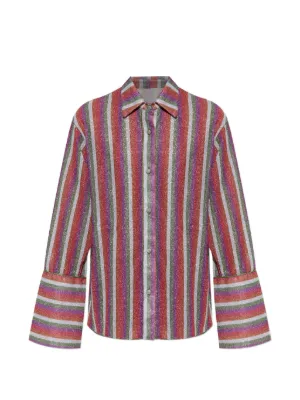 Pleats Please Issey Miyake check-print Shirt | Blue | FARFETCH