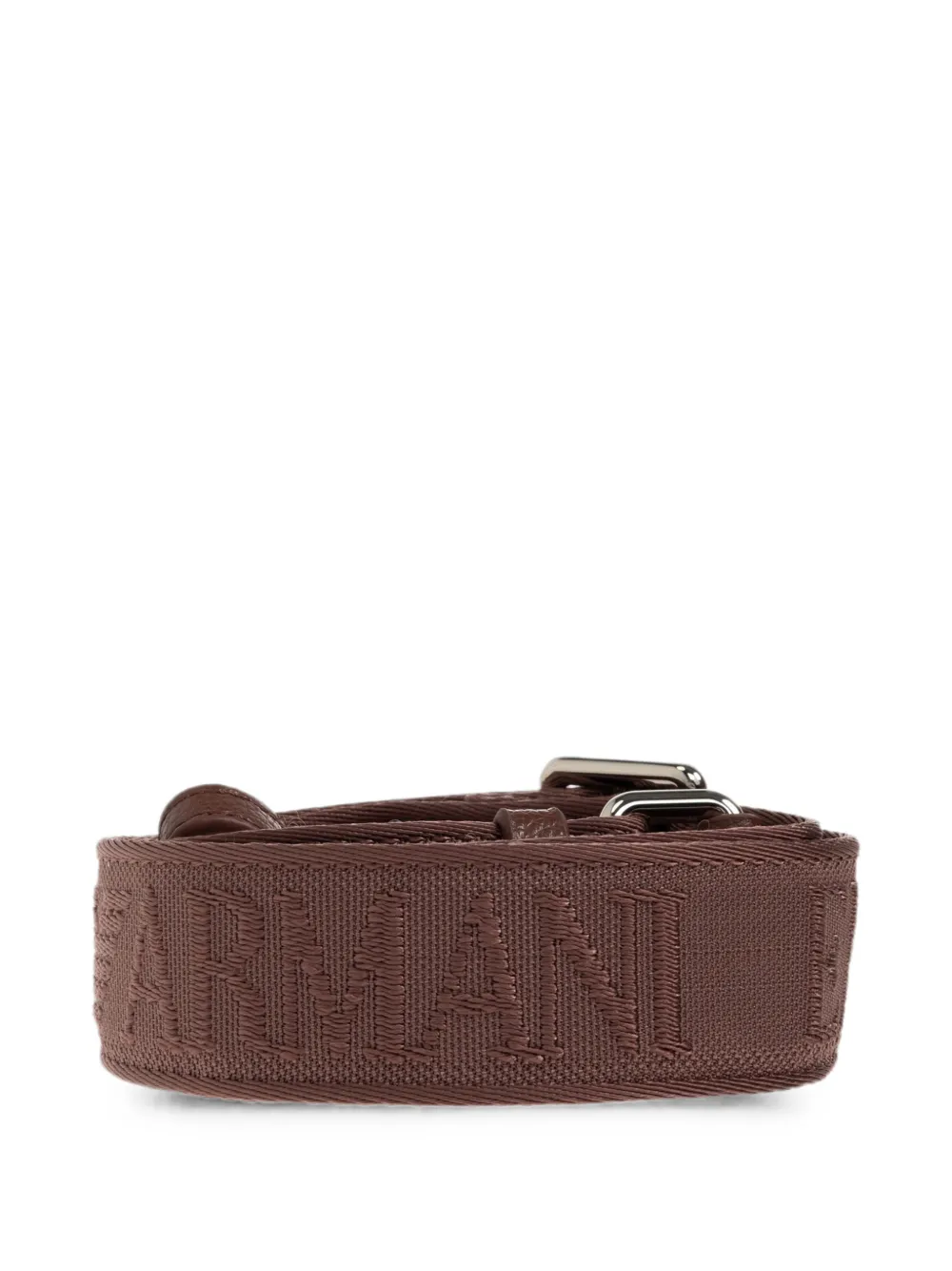 Emporio Armani Shopper met bewerkt effect en logoprint Bruin