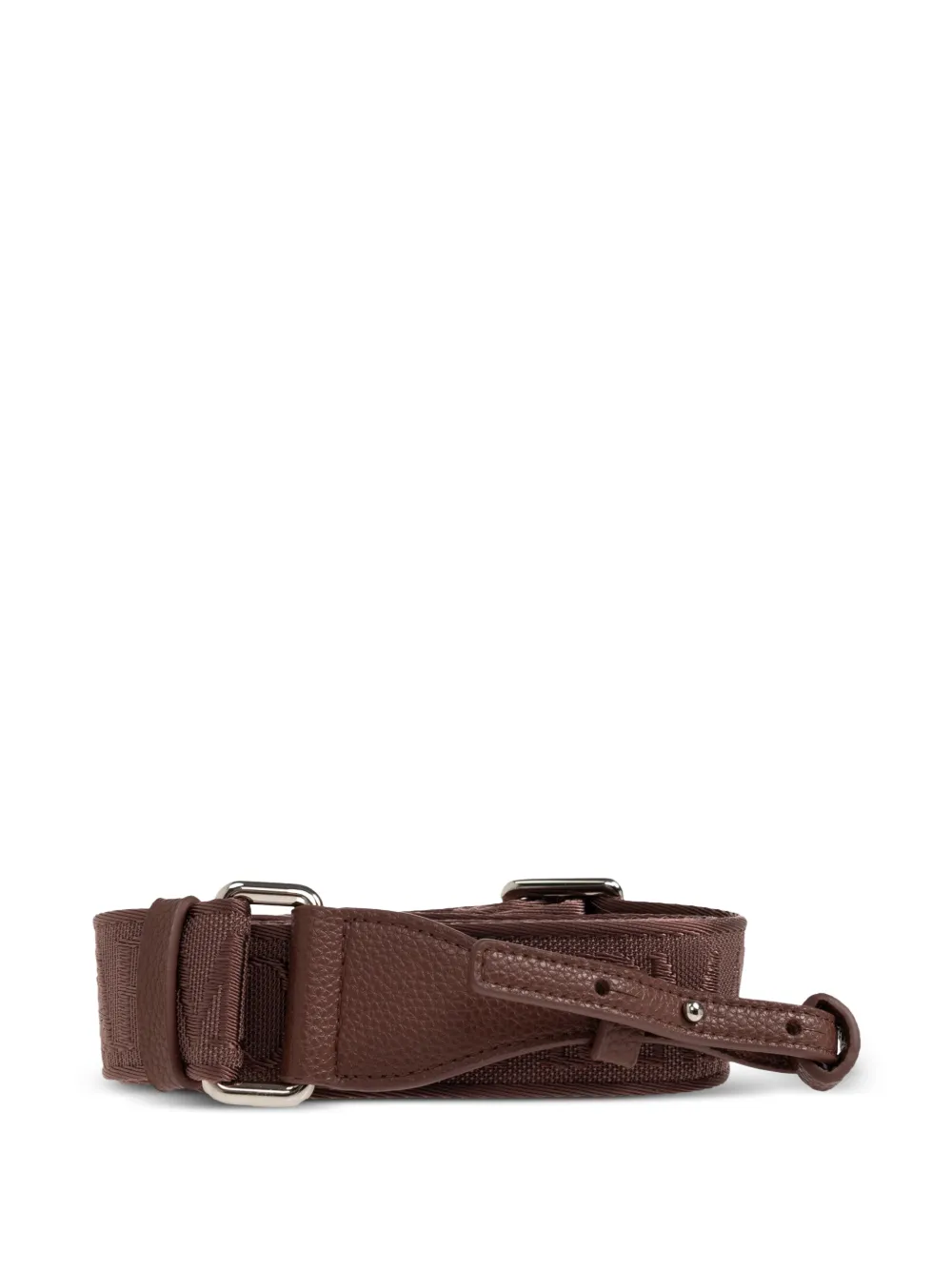 Emporio Armani Shopper met bewerkt effect en logoprint Bruin