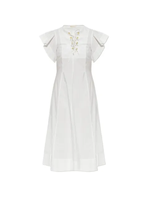 Ulla Johnson Odessa ruffled-sleeve midi dress