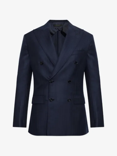 Brioni Sakko mit Fischgrätenmuster