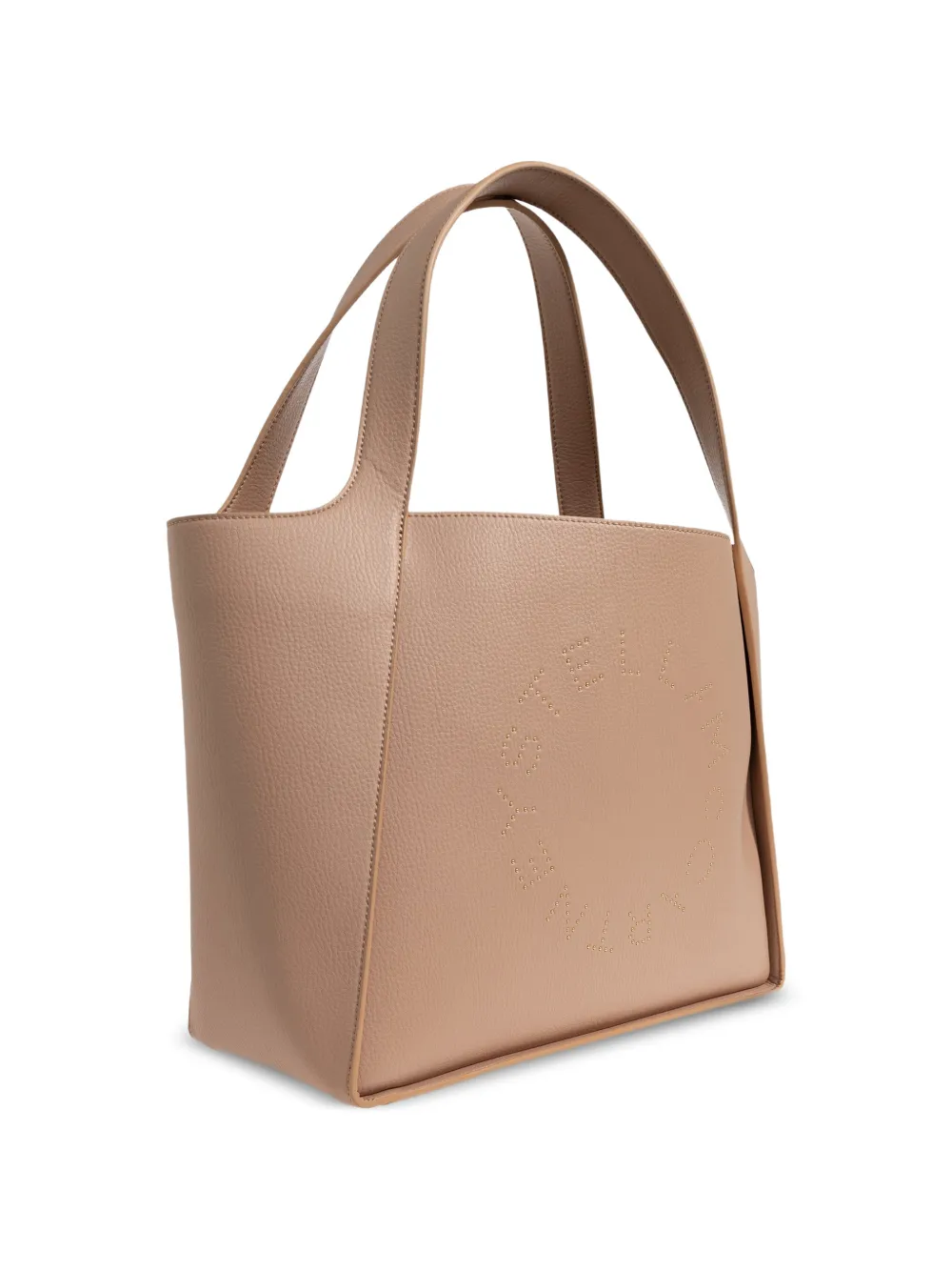 Stella McCartney Shopper met logo Roze