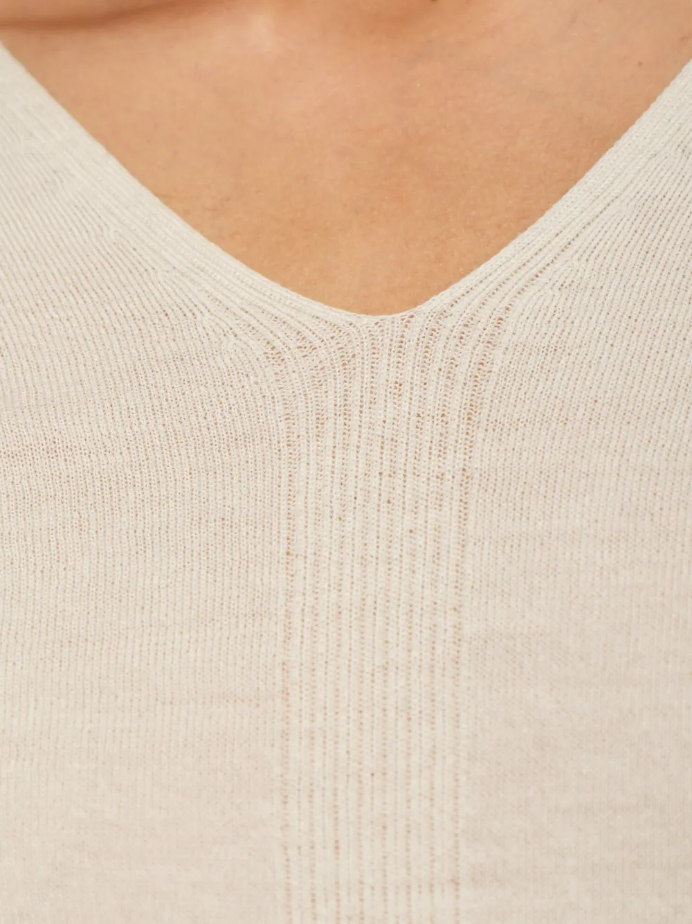 Rick Owens Trui met V-hals Beige