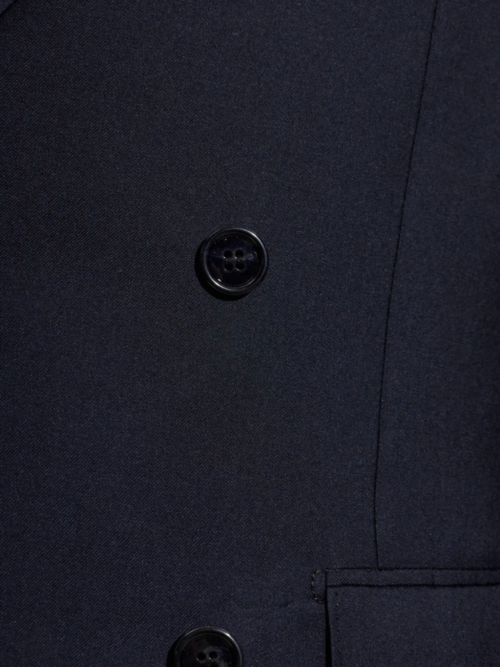 Brioni Blazer met dubbele rij knopen Blauw