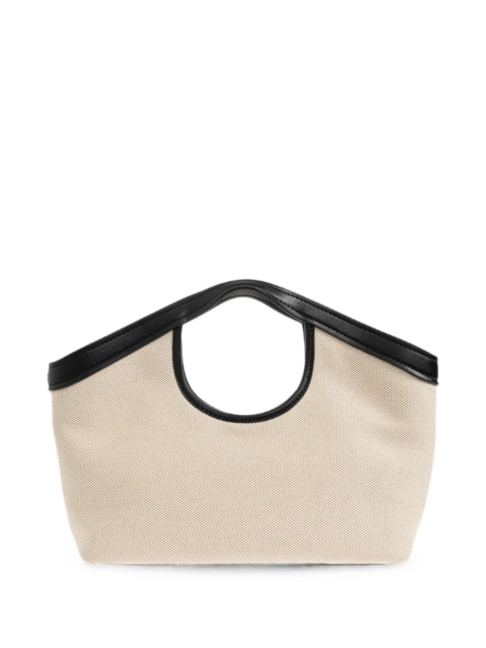 Michael Kors Haddie leather-trim tote bag Beige