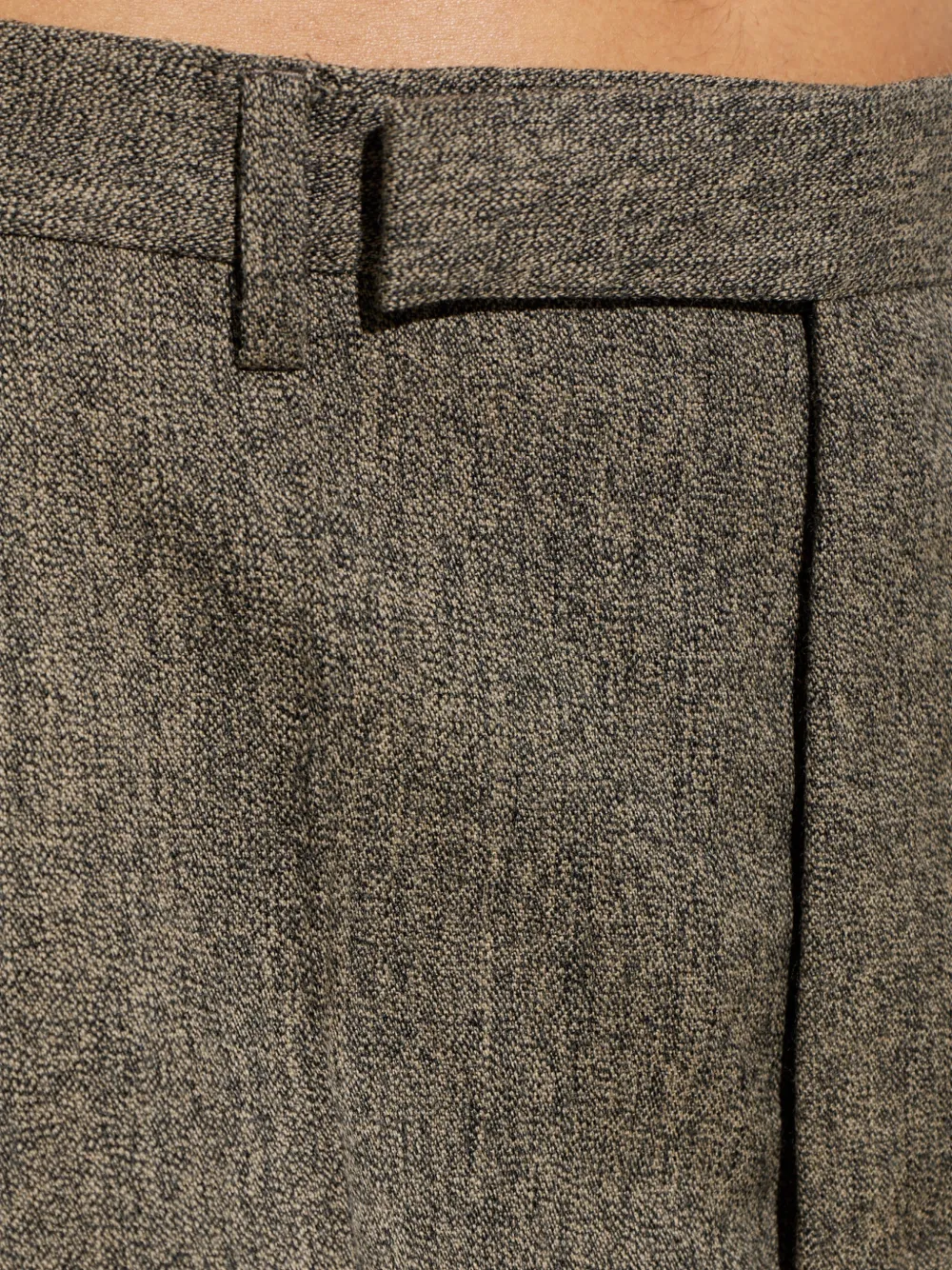 Rick Owens Tower broek met wijde pijpen Bruin