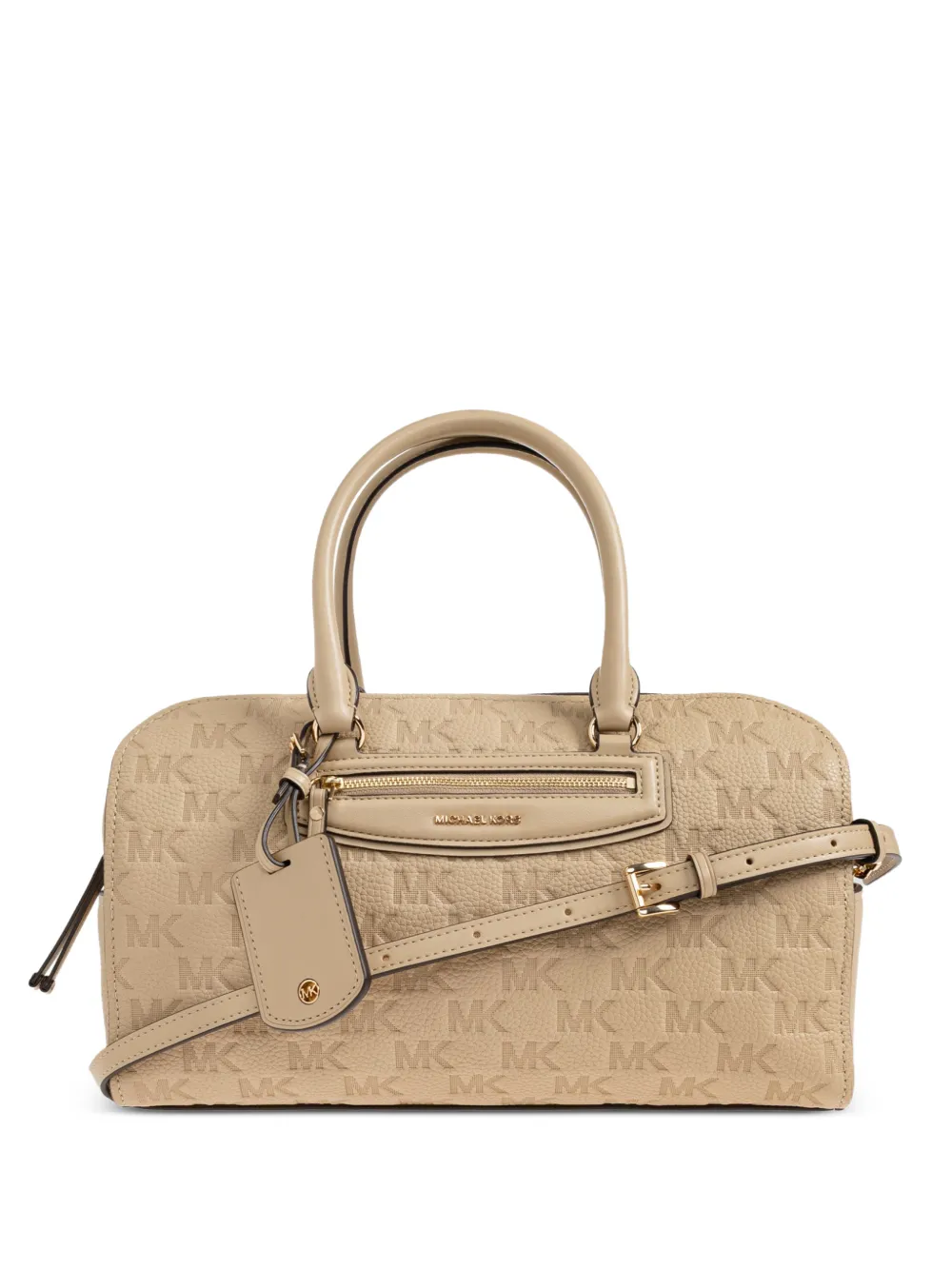Michael Michael Kors large Jet Set Travel logo-print tote bag - Toni neutri