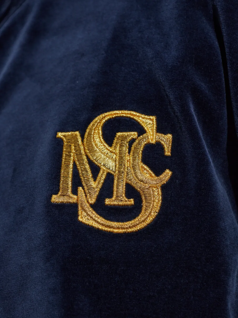 Stella McCartney Sweater met geborduurd logo Blauw