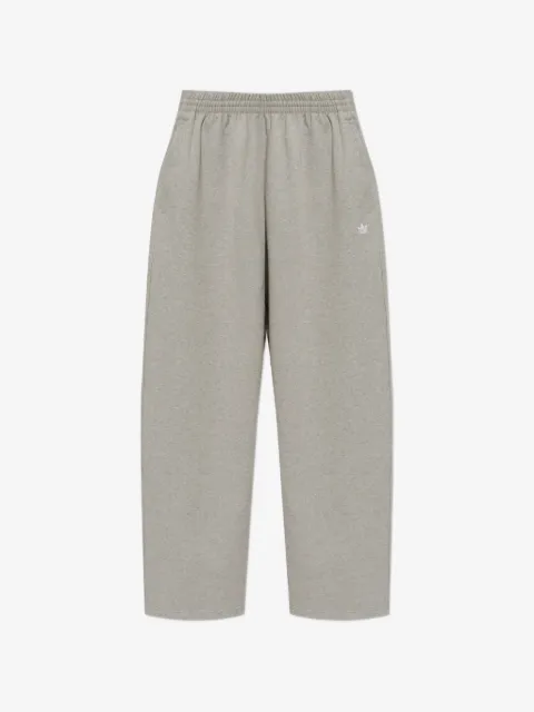 adidas logo-embroidered elasticated-waist track pants