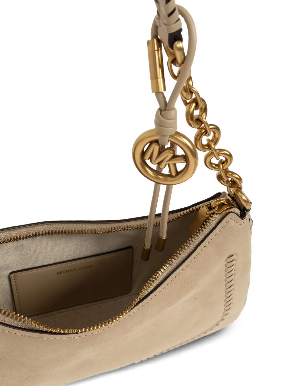 Michael Kors medium Nolita shoulder bag Beige