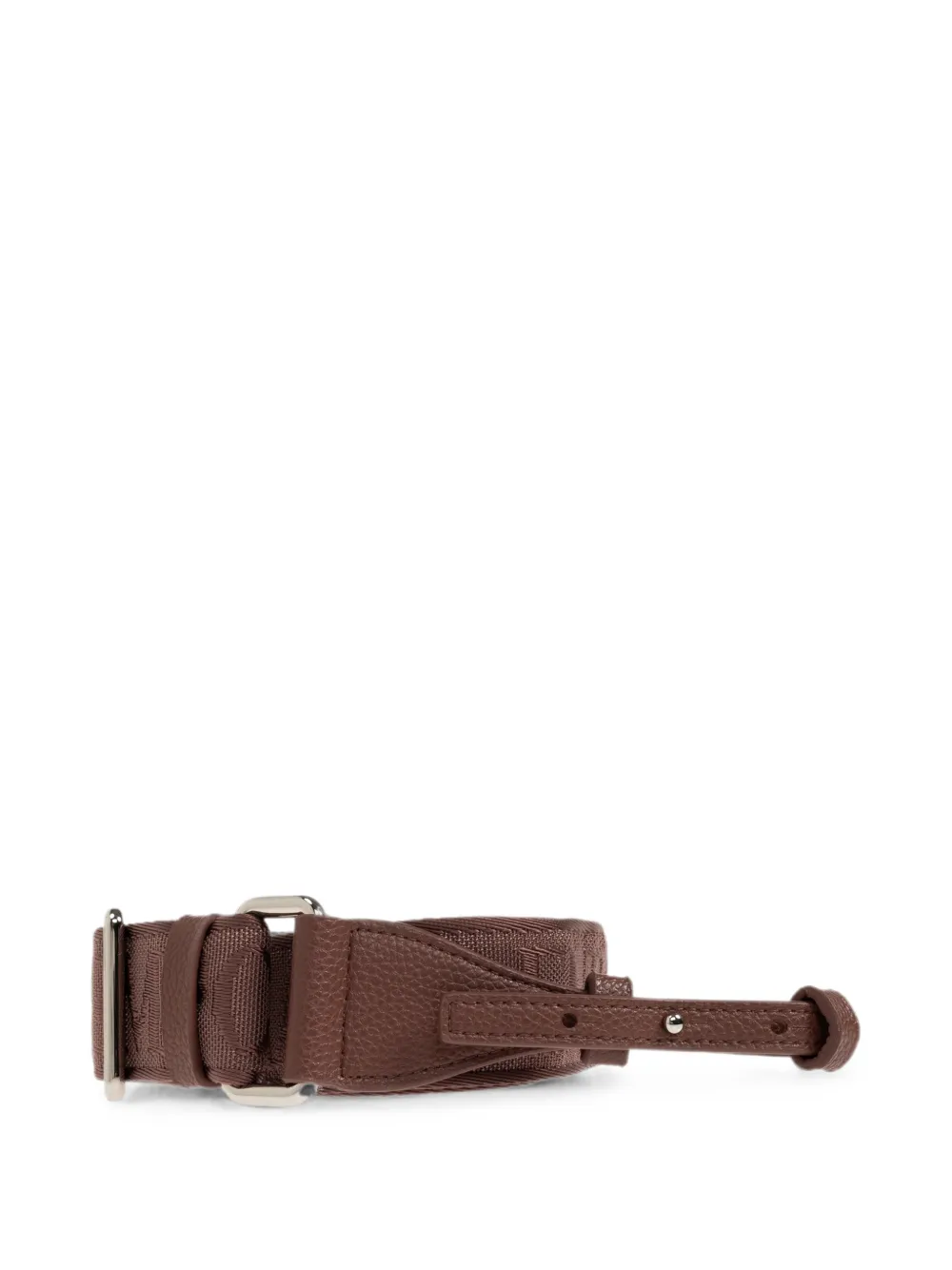 Emporio Armani Shopper met logoprint en bewerkt effect Bruin