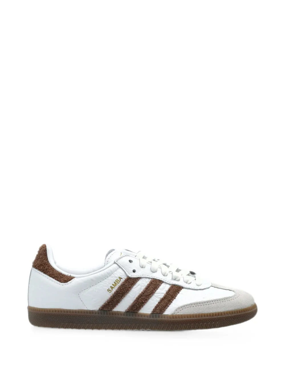 Adidas lace-up logo-patch ballet flats Zilver