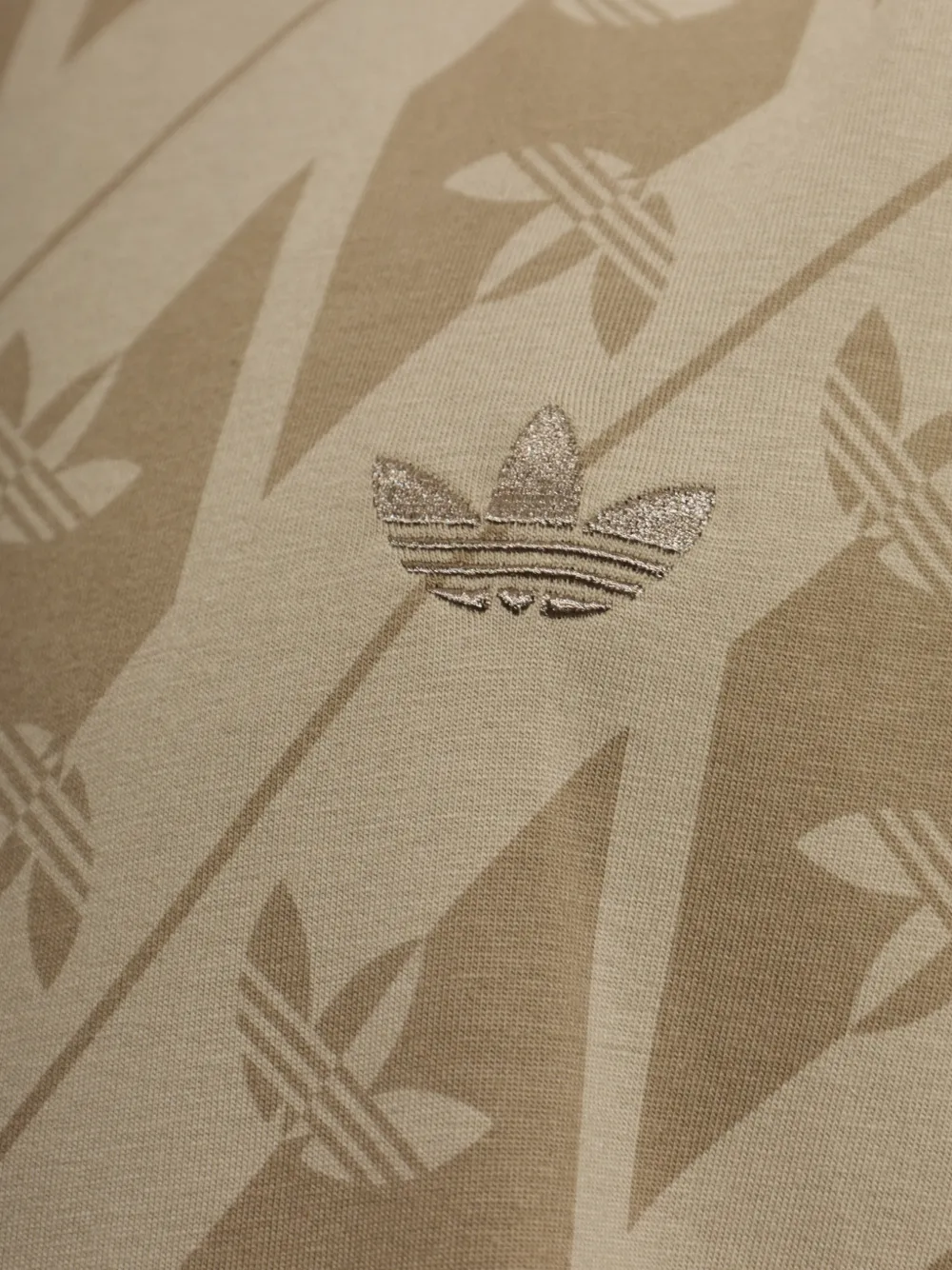 adidas Monogram AOP-print cotton T-shirt Groen