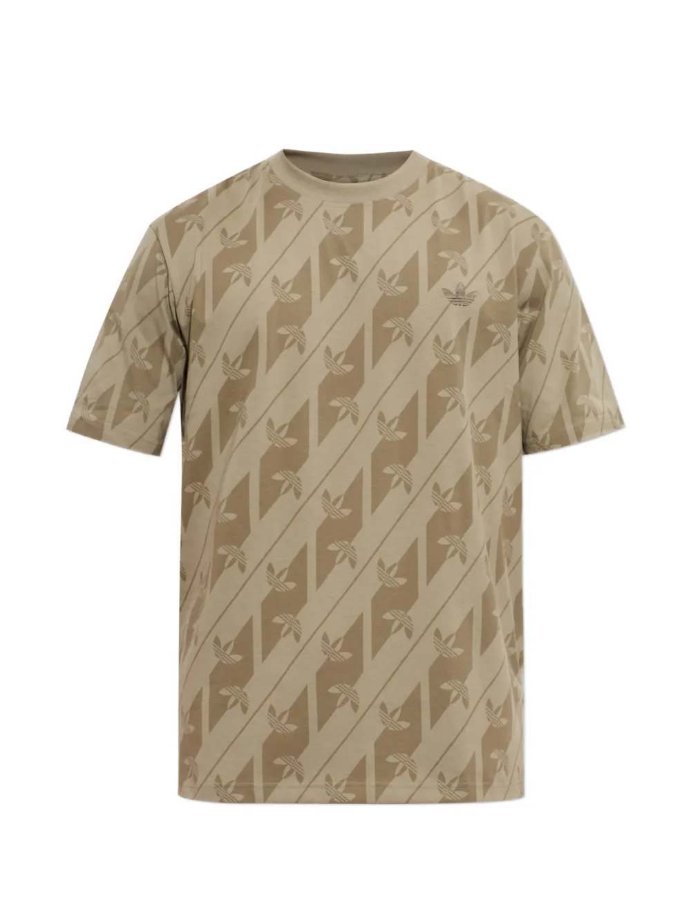adidas Monogram AOP-print cotton T-shirt - Grün