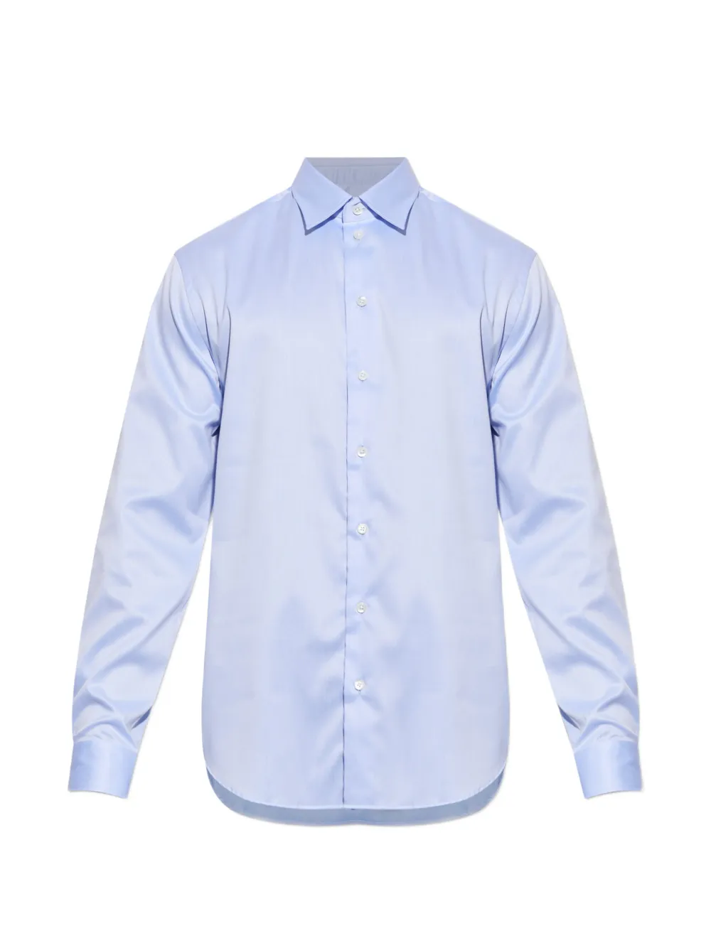 Emporio Armani long-sleeve button-down shirt - Blu