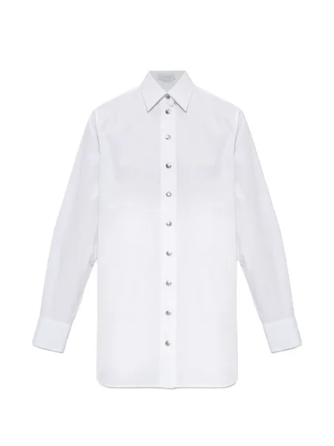 Stella McCartney press-stud oversized shirt