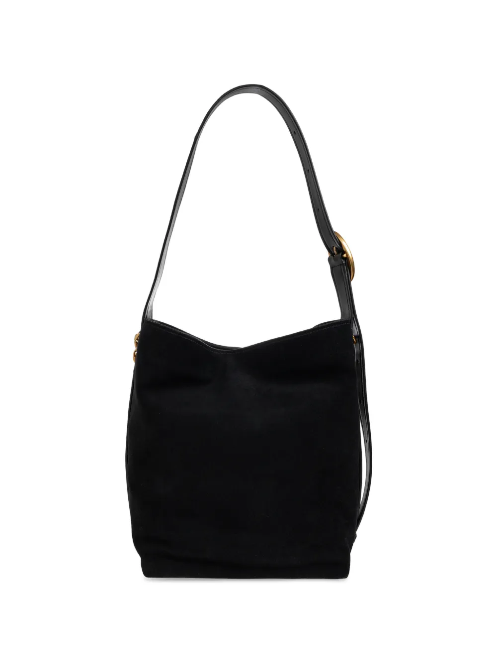 Michael Kors Nolita chain-link leather shoulder bag Zwart