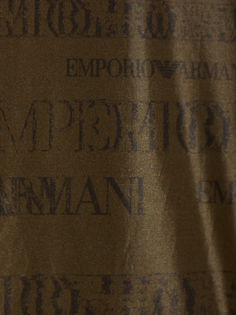 Emporio Armani Jack met logoprint Groen