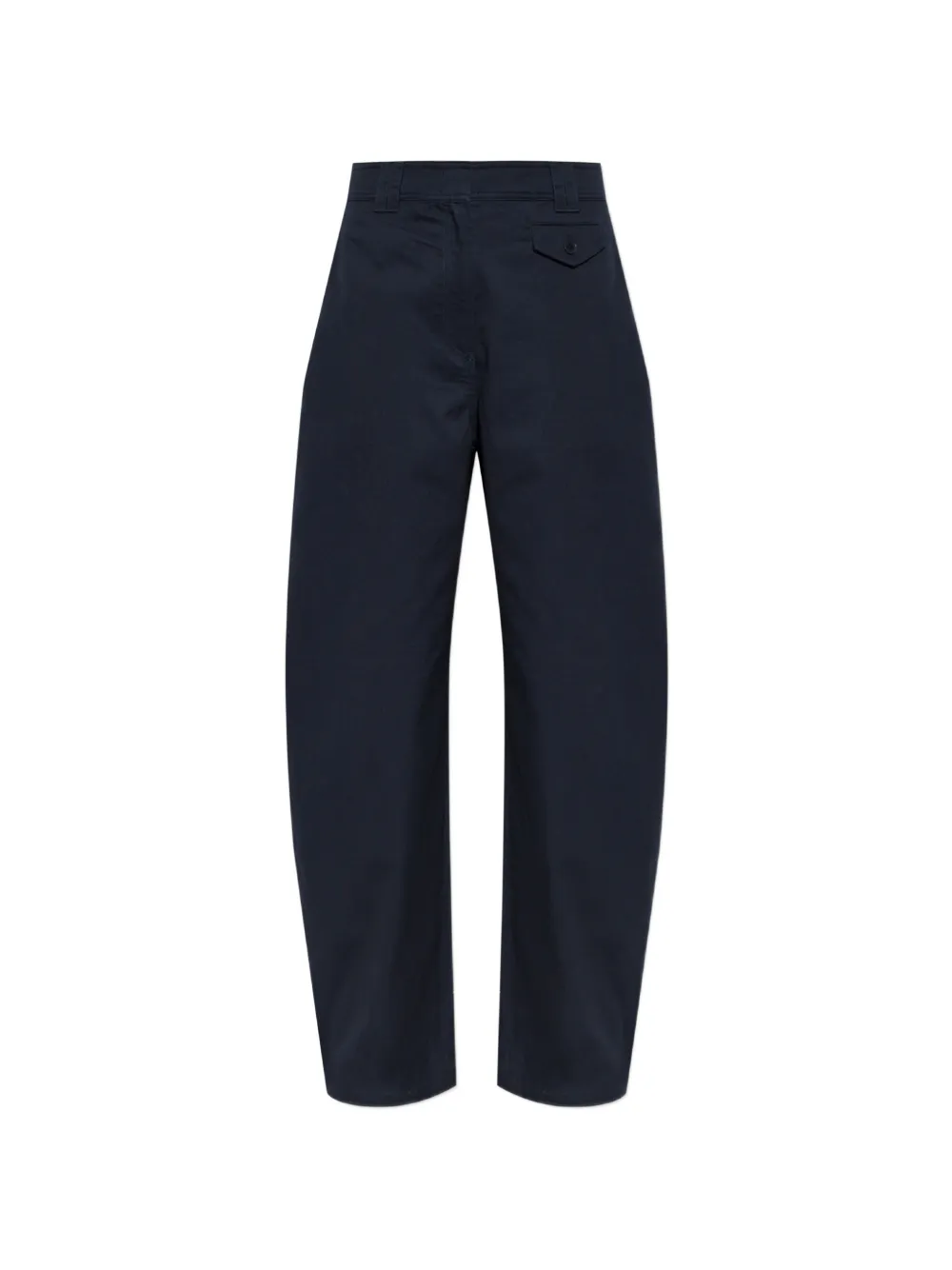 Ulla Johnson Marine Flap-pocket Trousers in Blue, view 5