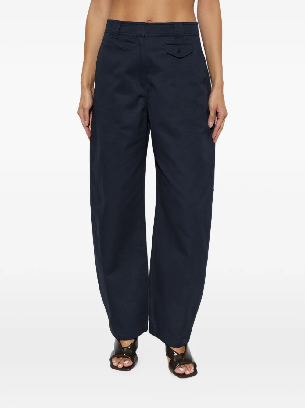 Ulla Johnson Marine flap-pocket trousers - Blu