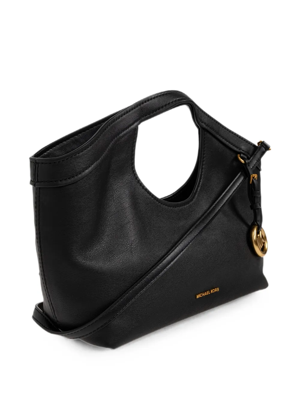 Michael Kors Haddie leather tote bag Zwart
