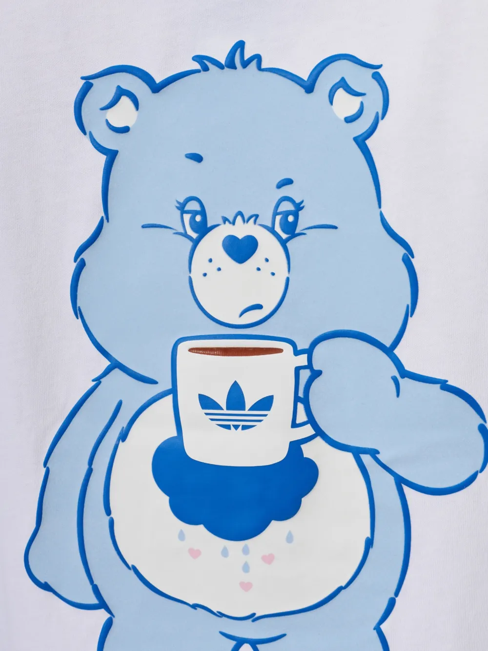 adidas Care Bears logo-print T-shirt Wit