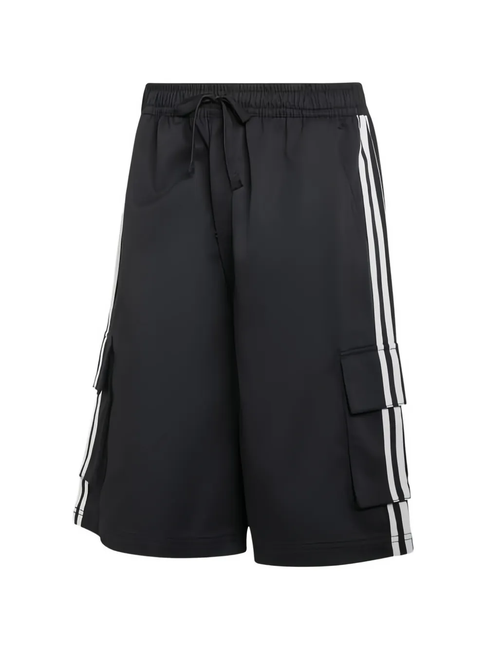 adidas x Willy Chavarria side-stripe cargo shorts - Nero