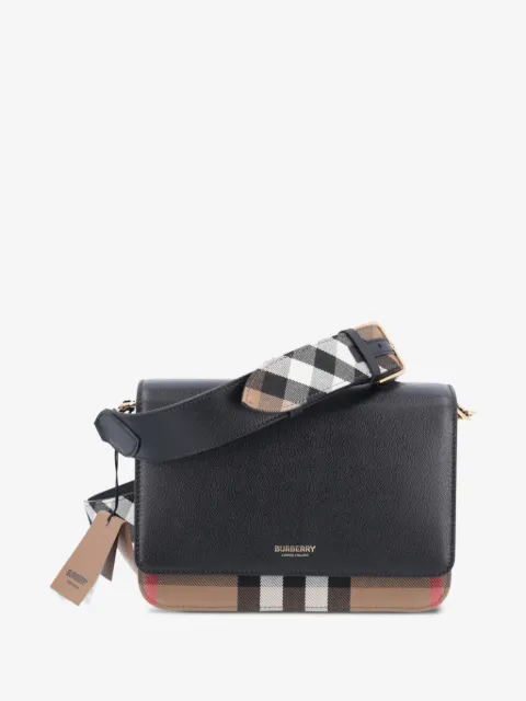 Burberry Mackford Check messenger bag