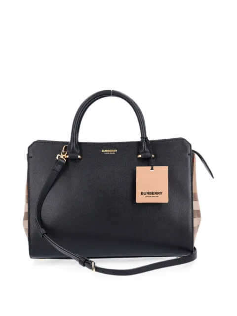 Burberry Banwell Check tote bag