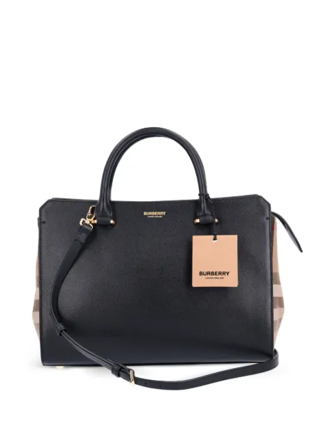 Burberry sac cabas Banwell à carreaux