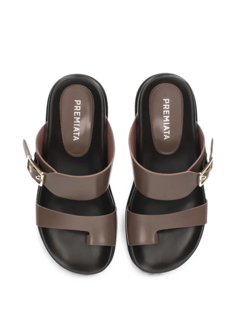 Premiata nappa leather sandals Bruin