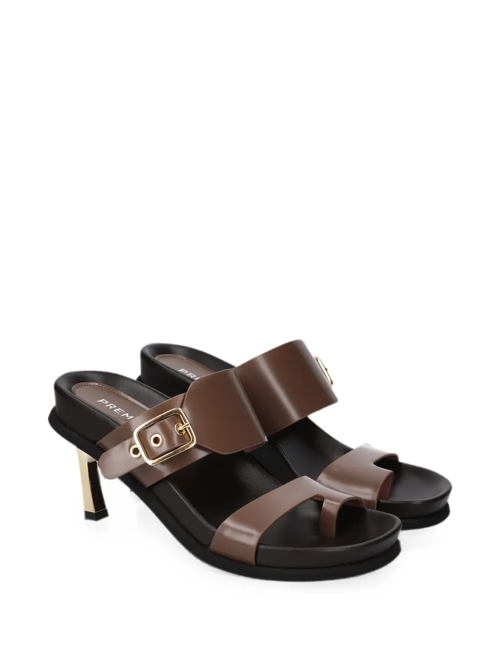 Premiata nappa leather sandals Bruin