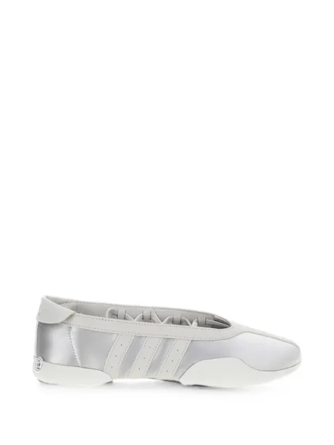 adidas lace-up logo-patch ballet flats