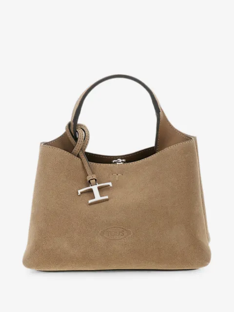 Tod's pochette T Timeless en daim