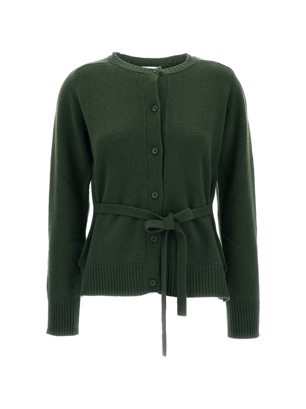 P.A.R.O.S.H. belted wool cardigan - Verde
