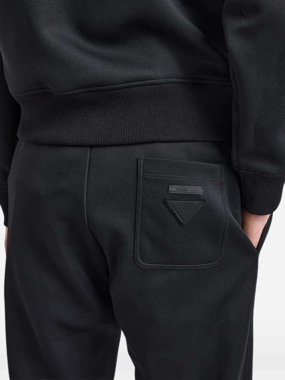Prada Jersey trainingsbroek Zwart