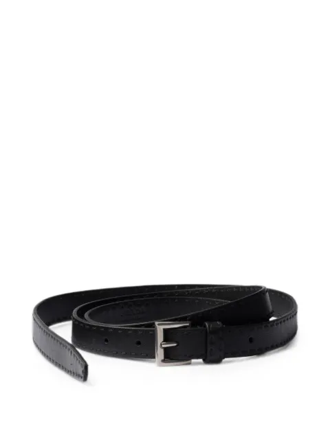 Prada Antiqued leather belt