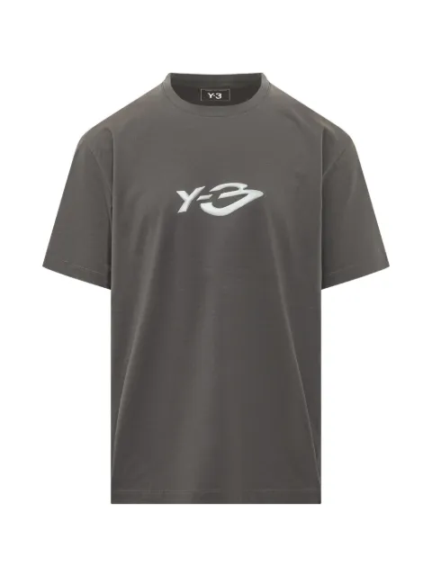 Y-3 camiseta con logo estampado