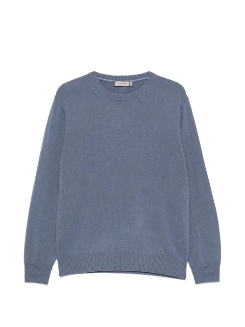 Canali ribbed-trim sweater