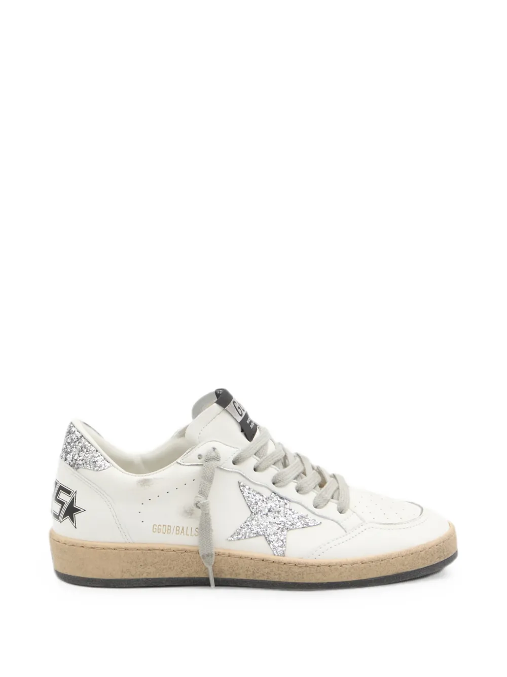 Golden Goose Ball Star Wishes glitter-star sneakers - Weiß