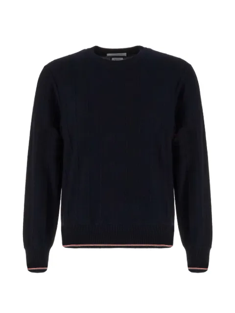 Thom Browne ribbed-knit long-sleeve sweater