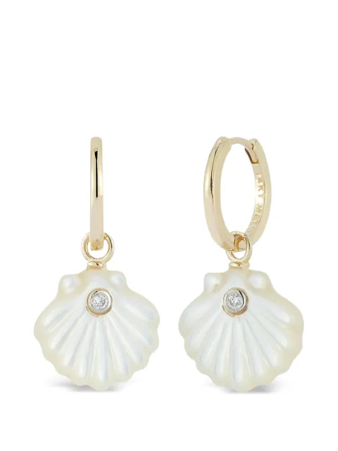 Mateo Venus diamonds drop earrings